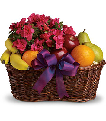 Fruits and Blooms Basket from In Full Bloom in Farmingdale, NY